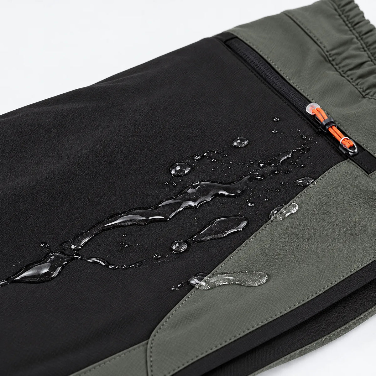 Women's hiking pants with fleece lining waterproof windproof