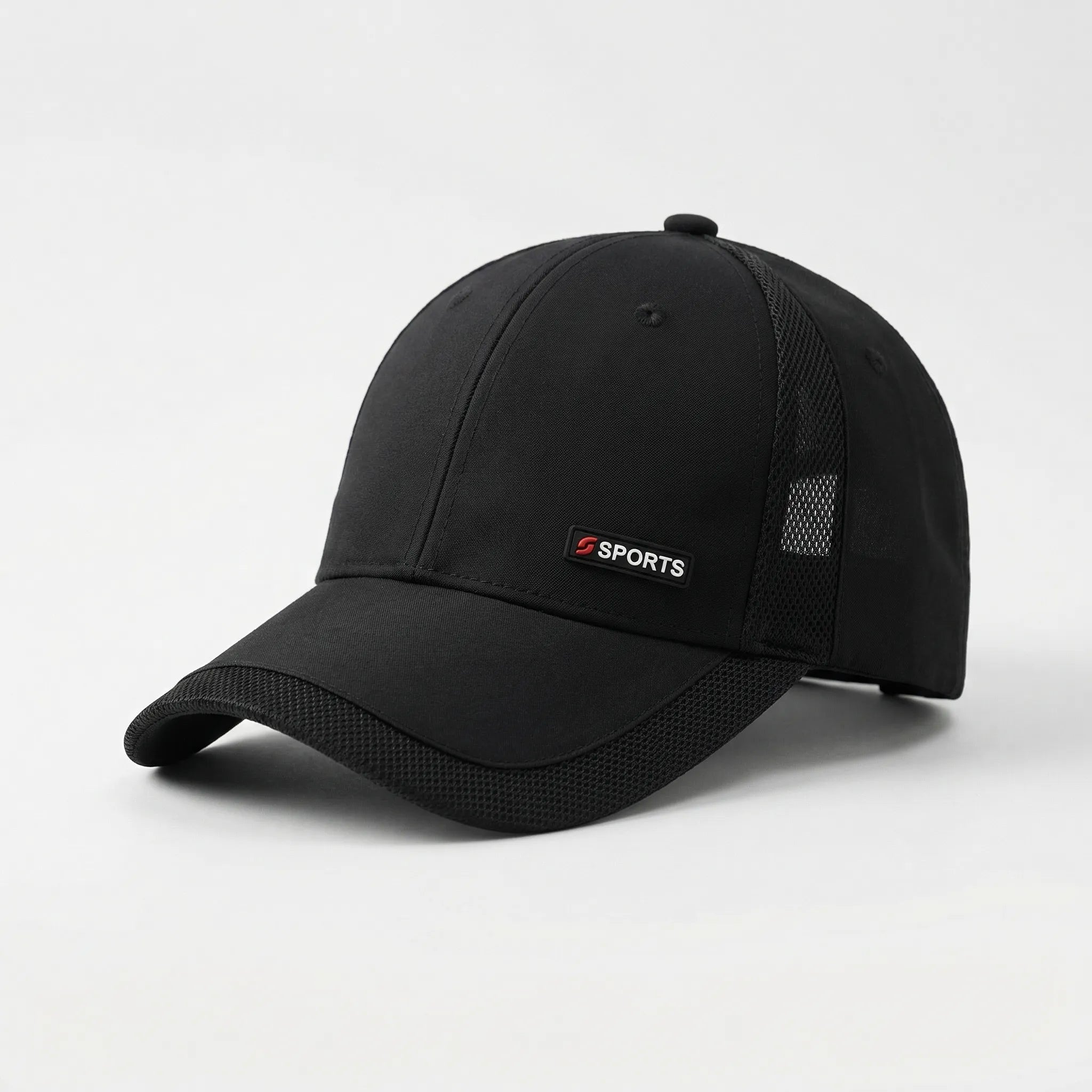 Unstructured baseball cap with adjustable fit for sports and casual wear