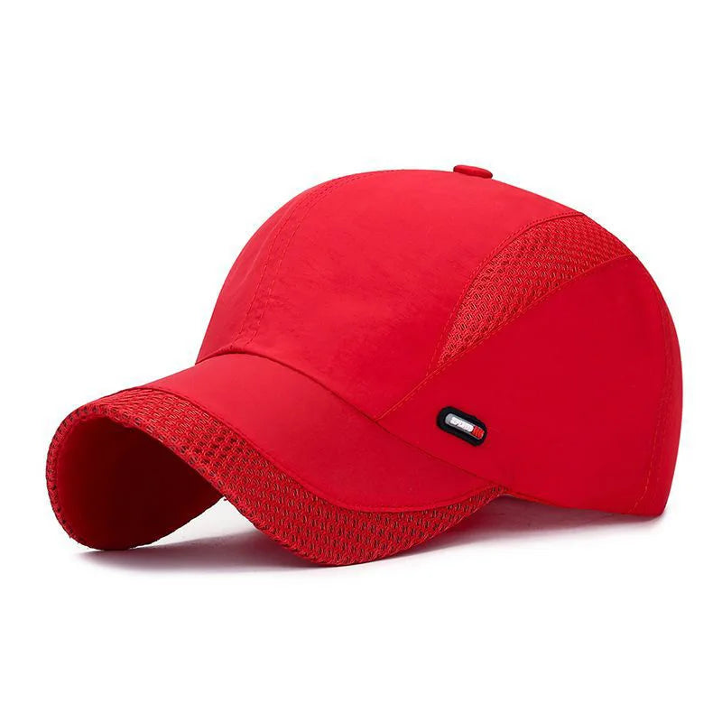 Unstructured baseball cap with adjustable fit for sports and casual wear
