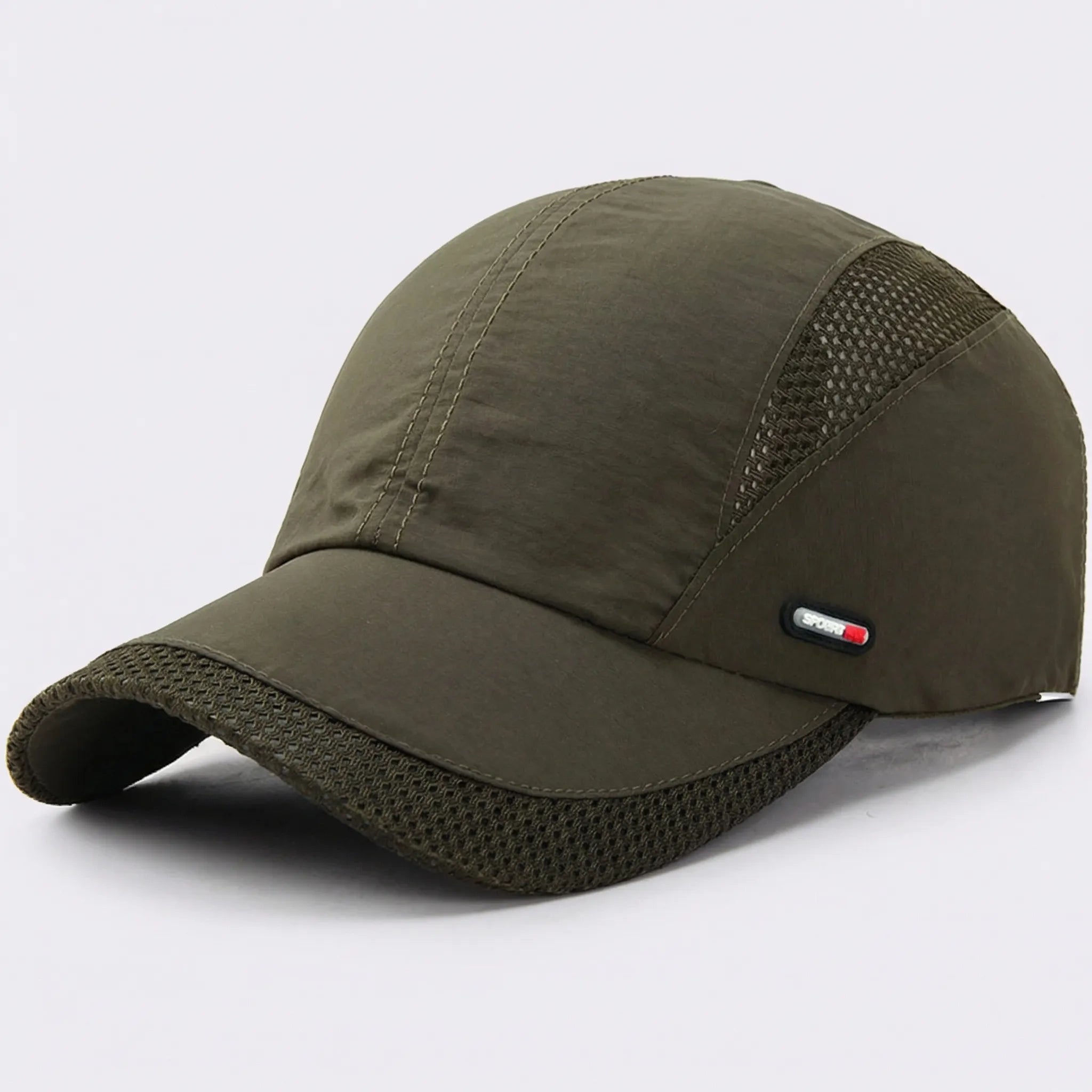 Unstructured baseball cap with adjustable fit for sports and casual wear