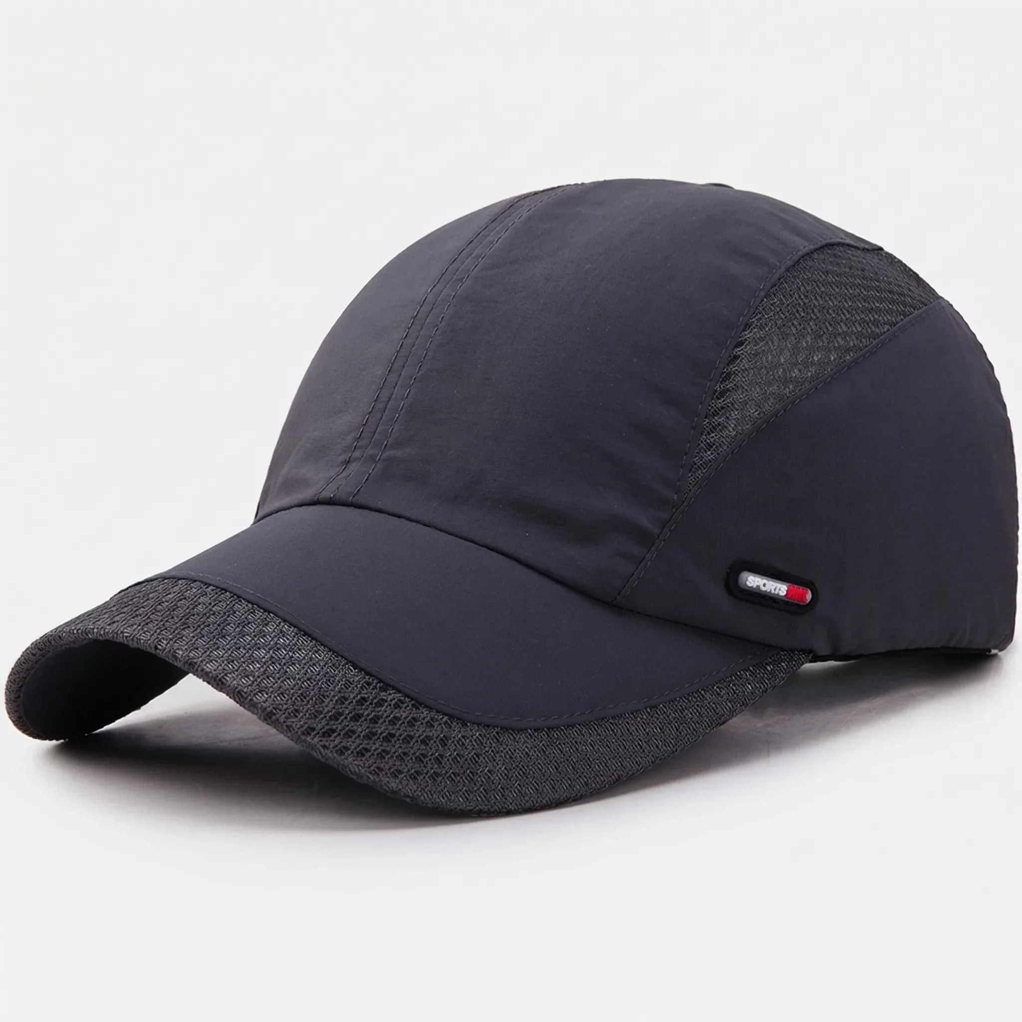 Unstructured baseball cap with adjustable fit for sports and casual wear