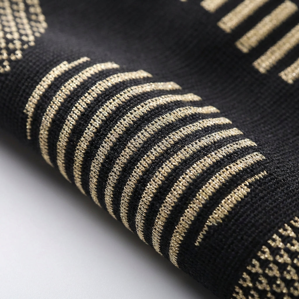Compression knee support sleeve with targeted compression and breathable knitted design