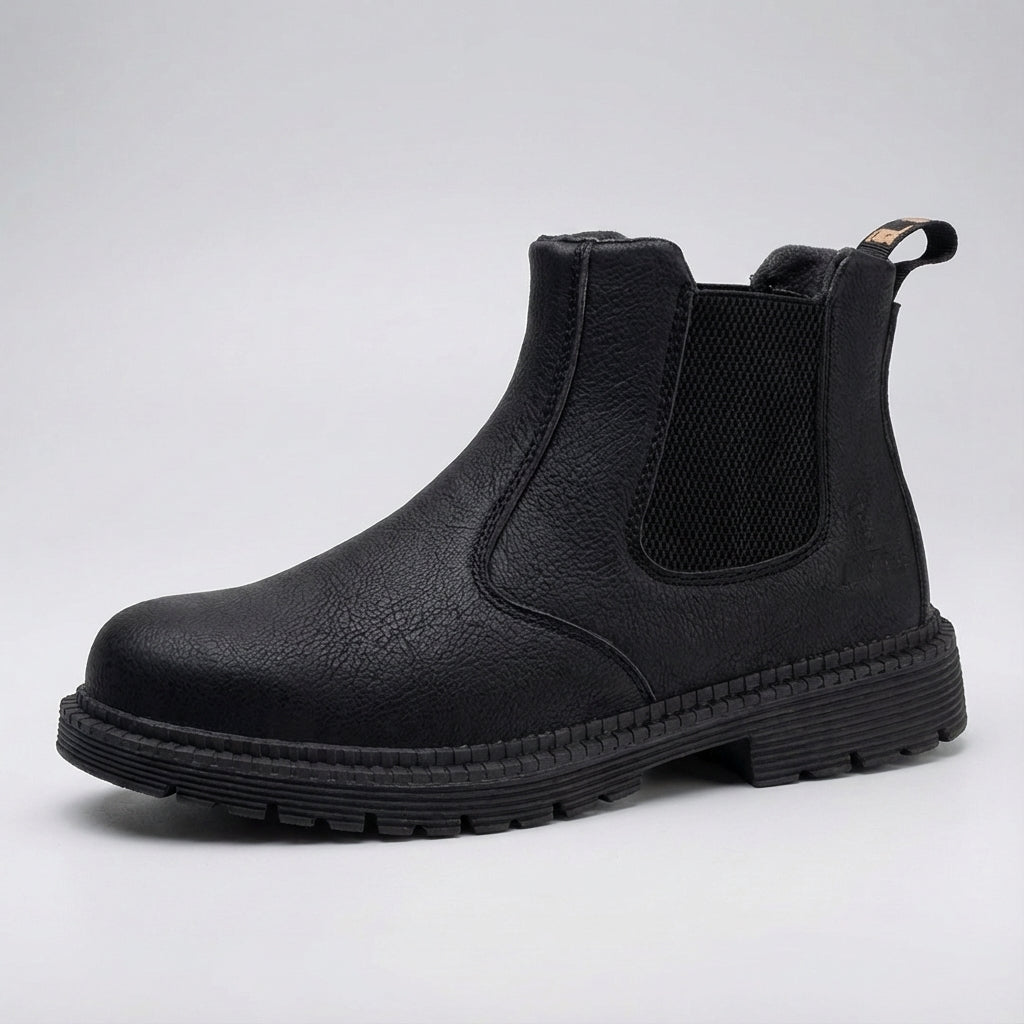 Ankle-height safety boots waterproof non-slip steel toe