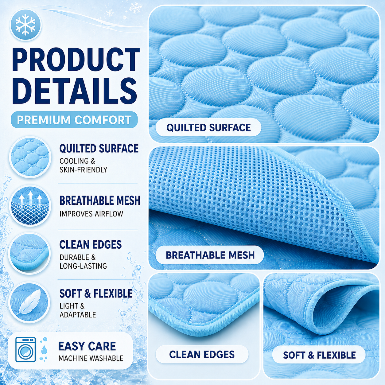 Celrien | Frostbed Washable Pet Cooling Mat