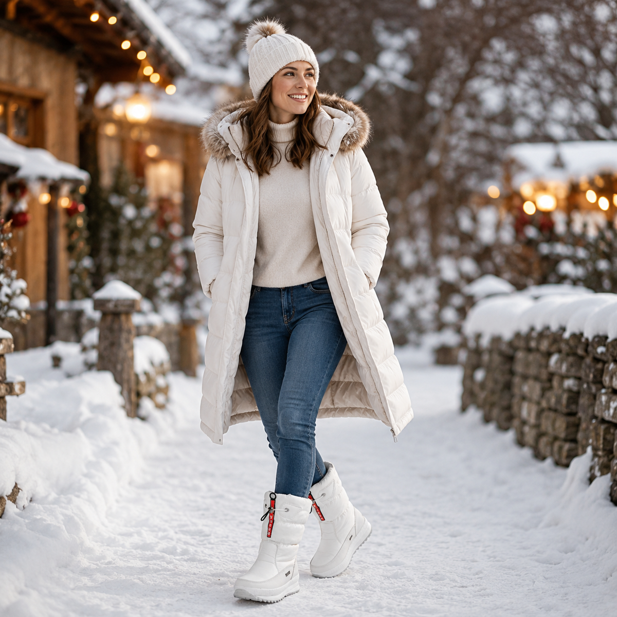 Celrien | Frozelle Mid-Height Insulated Winter Boots
