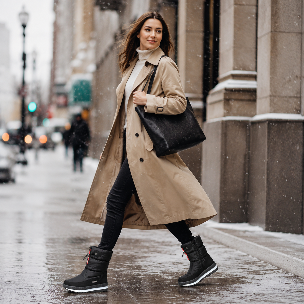 Celrien | Frozelle Mid-Height Insulated Winter Boots