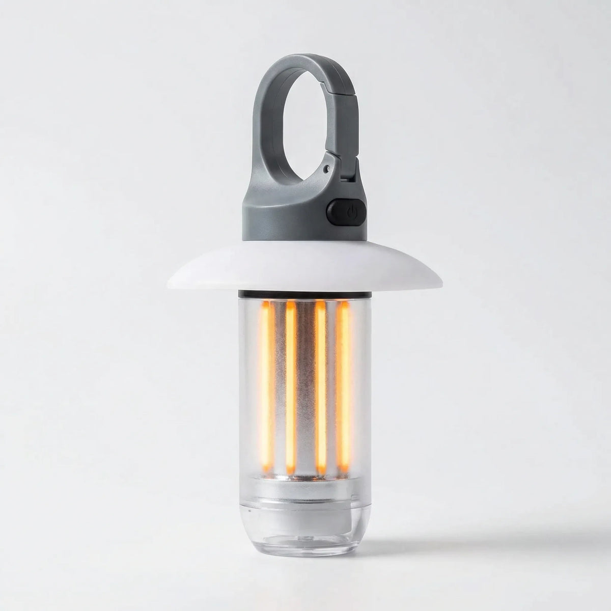 LED camping lanterns with 2-in-1 flashlight design and hanging hook
