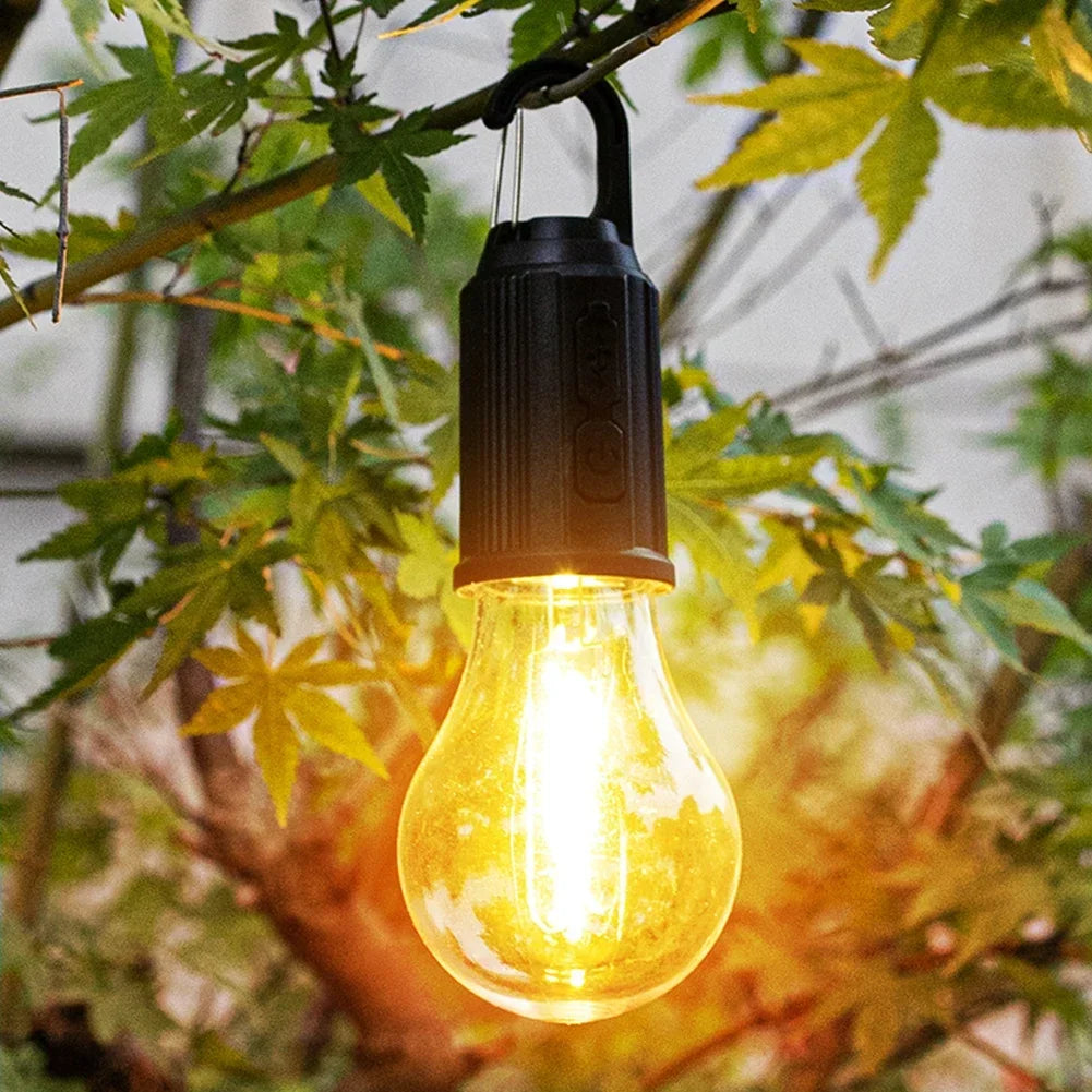 Rechargeable camping lanterns with 3 brightness modes and waterproof design