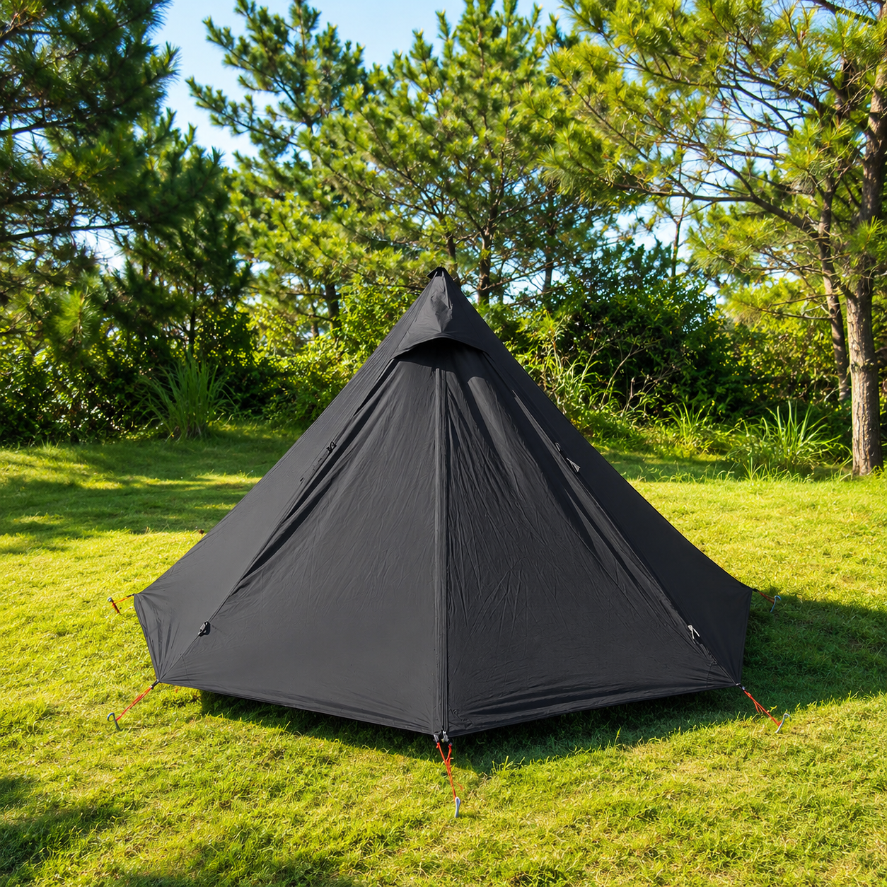 Celrien | HearthPeak Single-Person Pyramid Tent