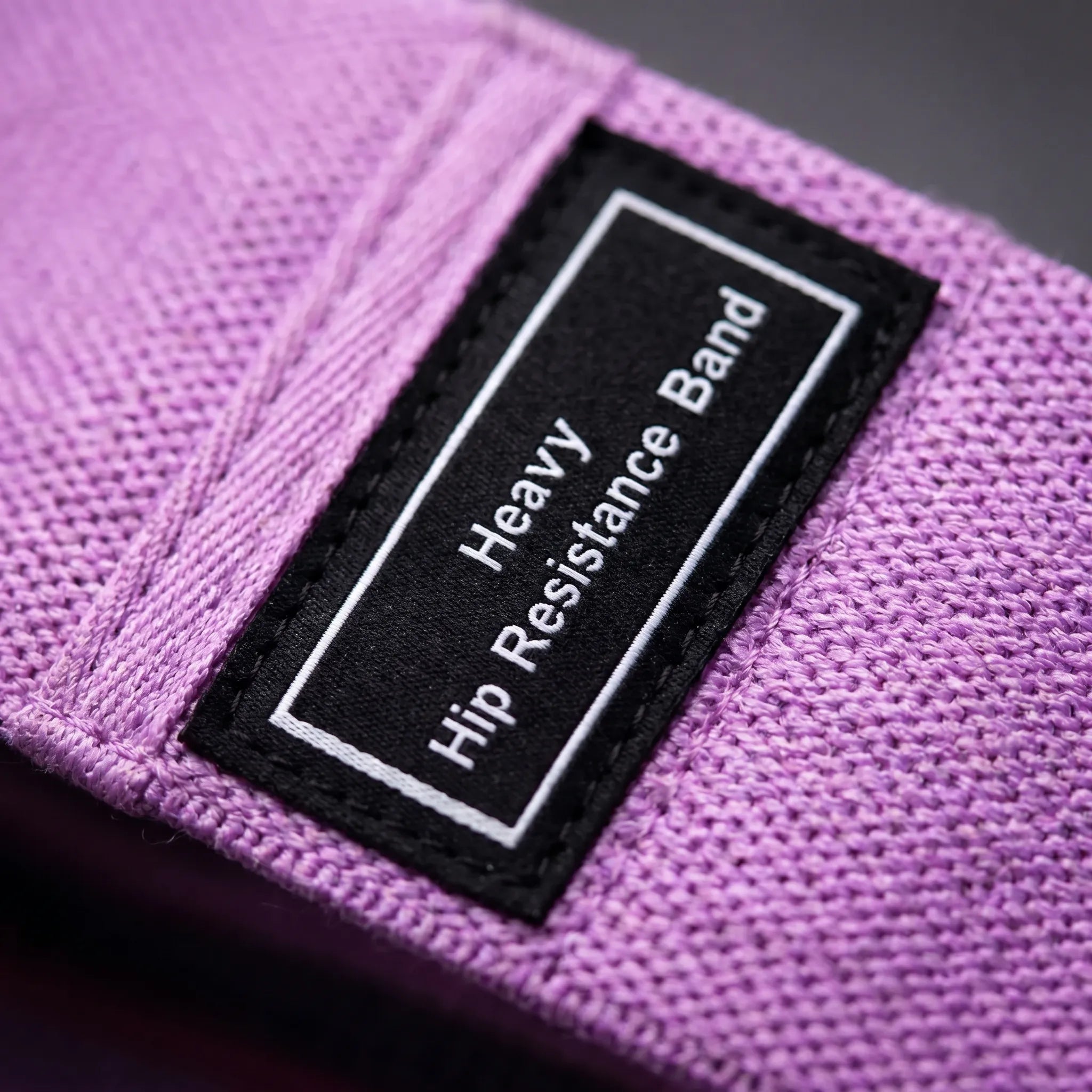 Woven resistance bands for lower body exercises with mesh storage bag