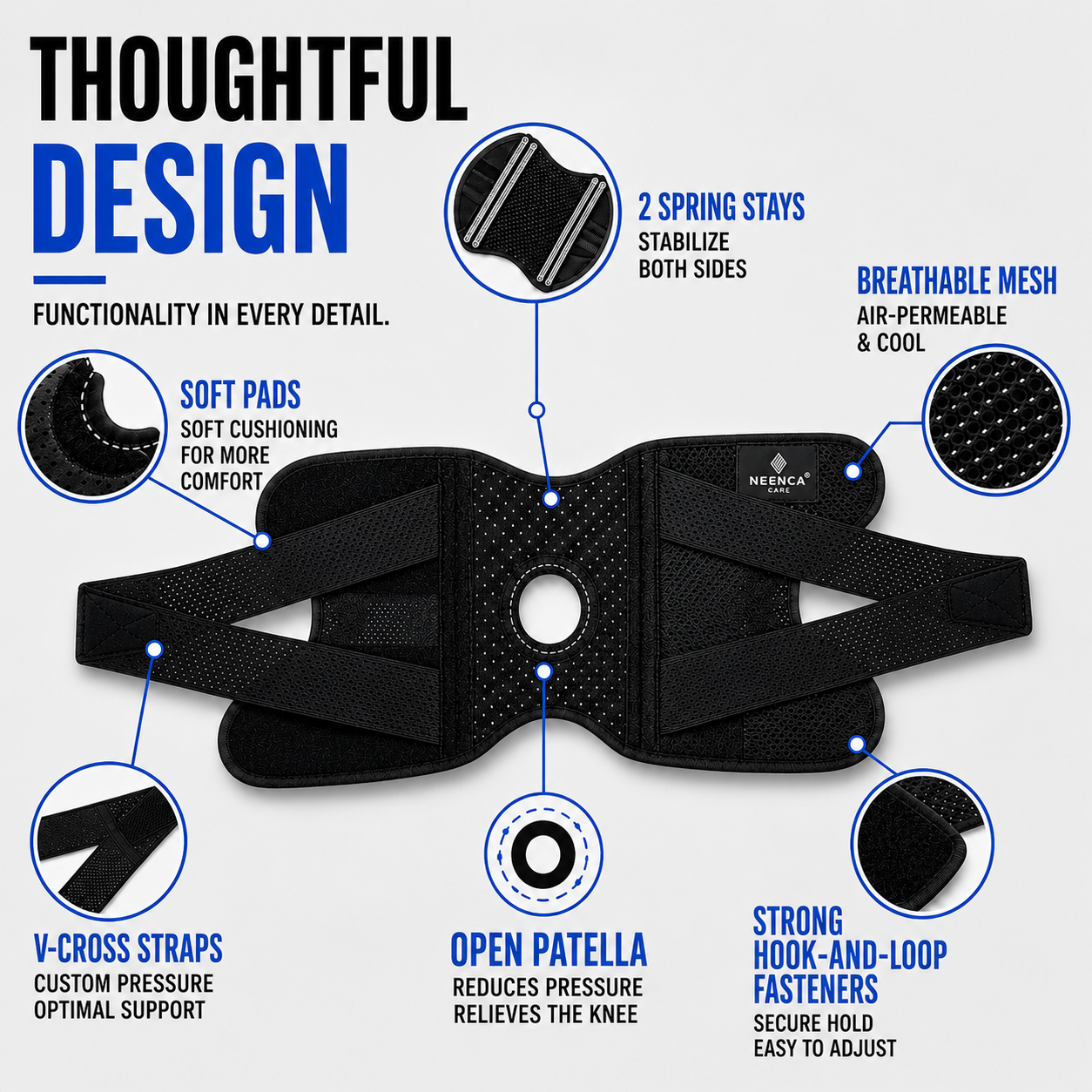 Celrien | KnevoFix Adjustable Knee Support Brace