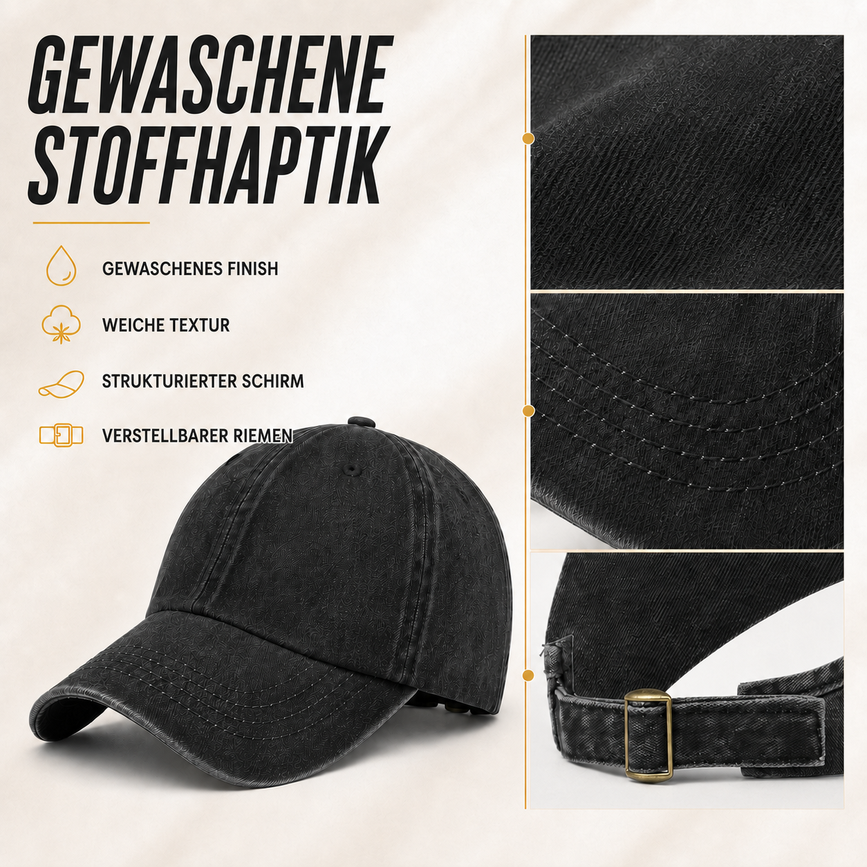 Celrien | Kynetic Open Back Baseball Cap