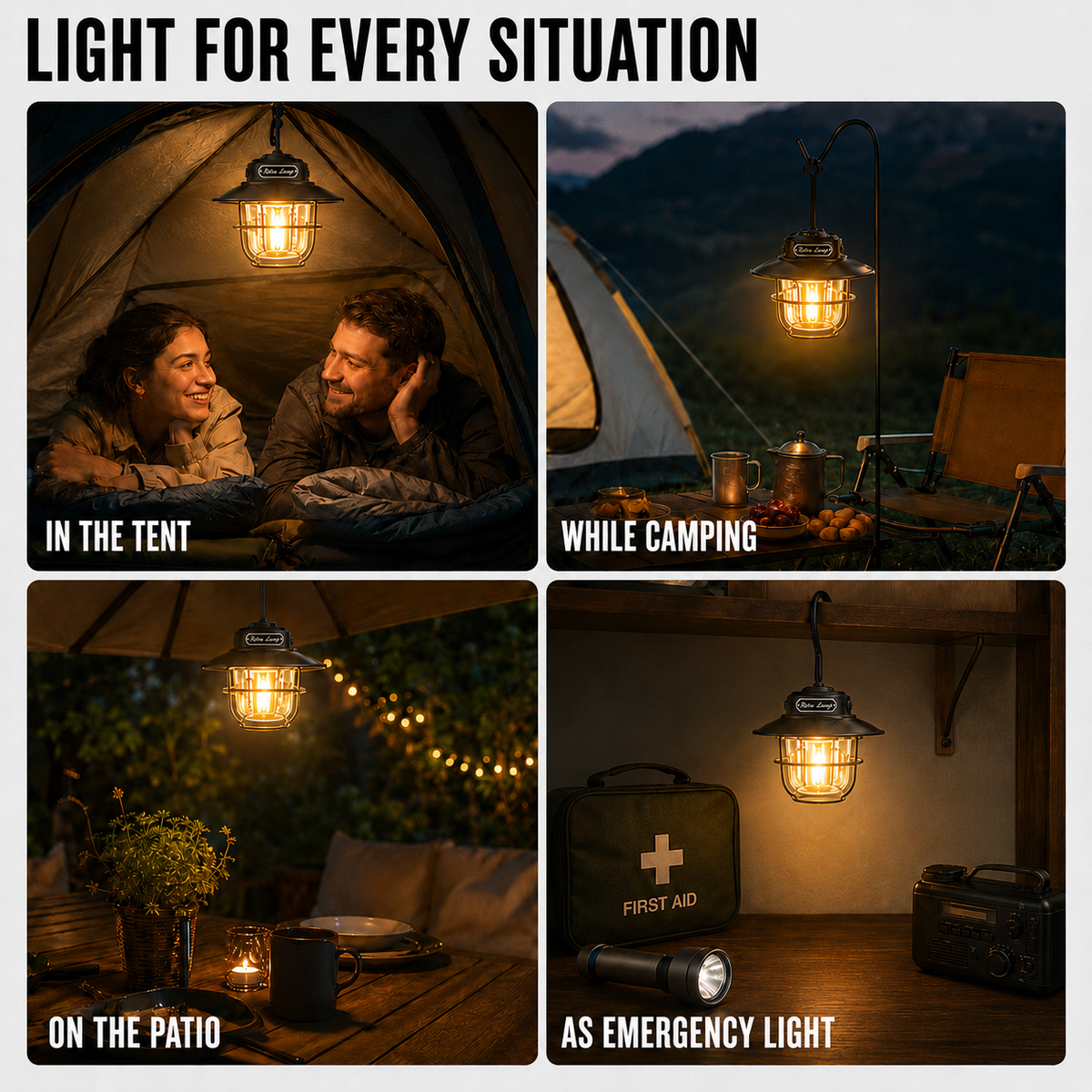 Celrien | LichtNest Retro Lamp
