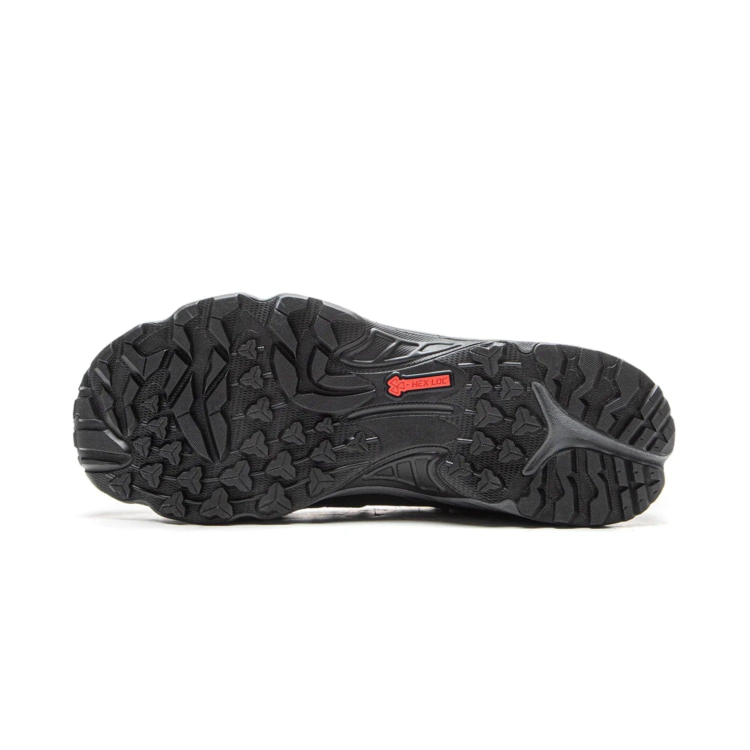 Lightweight foam hiking shoe with breathable polyester upper and durable rubber outsole