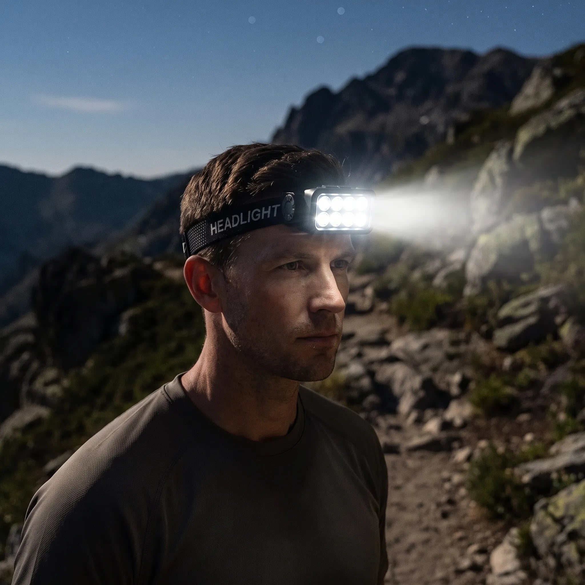 Nordspur | LumiTrek Rechargeable Motion Sensor Headlamp