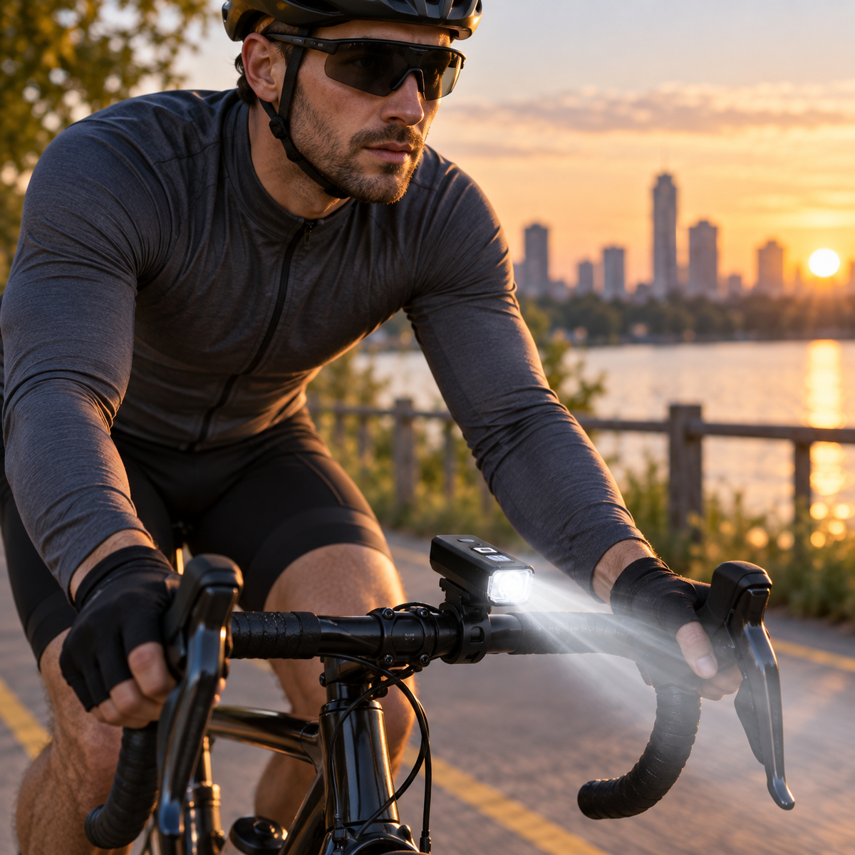 Celrien | Luminaride Rechargeable LED Light Bike Headlight