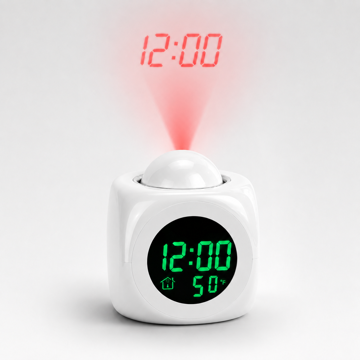 Celrien | LuminovaCube Digital Projection Alarm Clock
