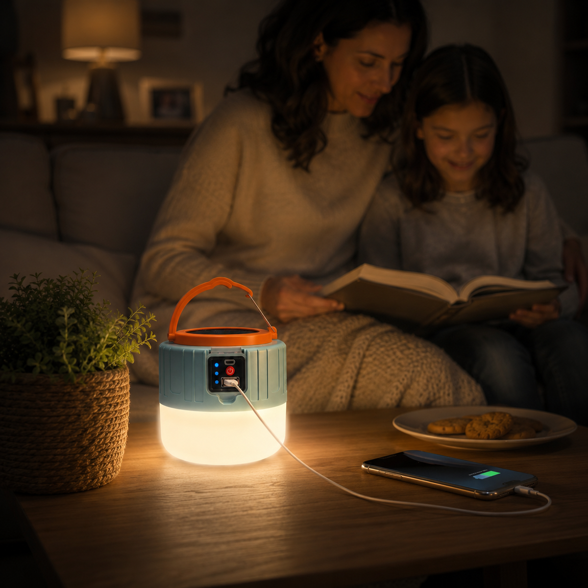 Celrien | Lumivast Solar Rechargeable Portable LED Lantern