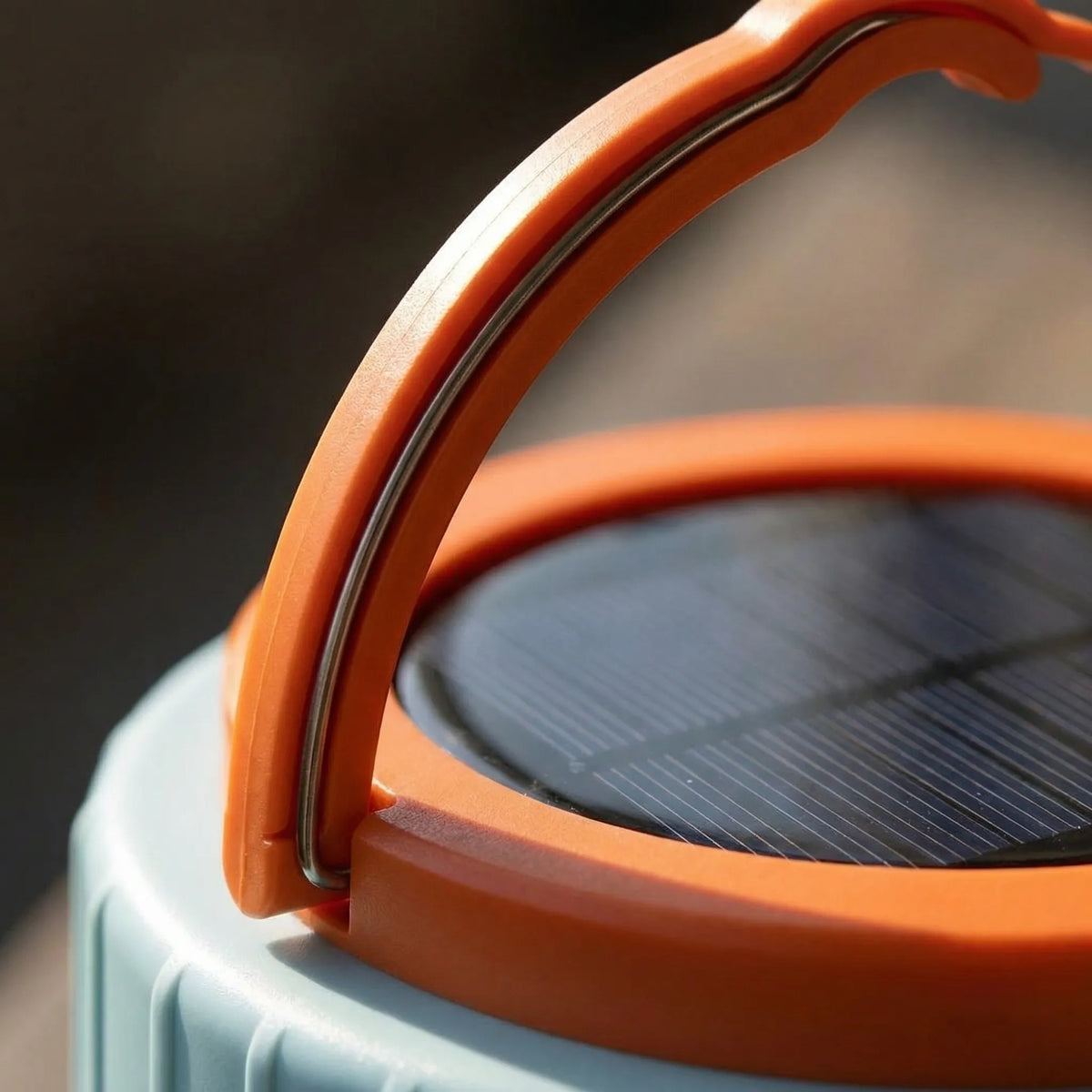 Solar rechargeable lantern with wireless remote control and waterproof construction