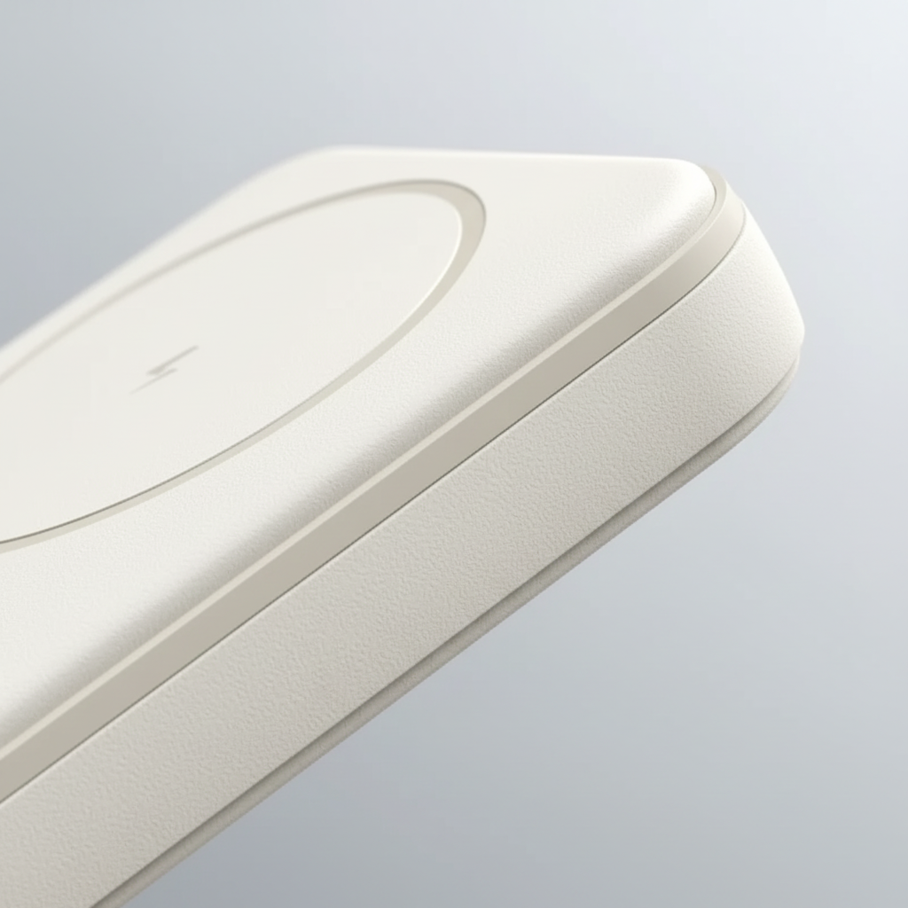 Magnetic power bank with snap-on wireless charging for phones