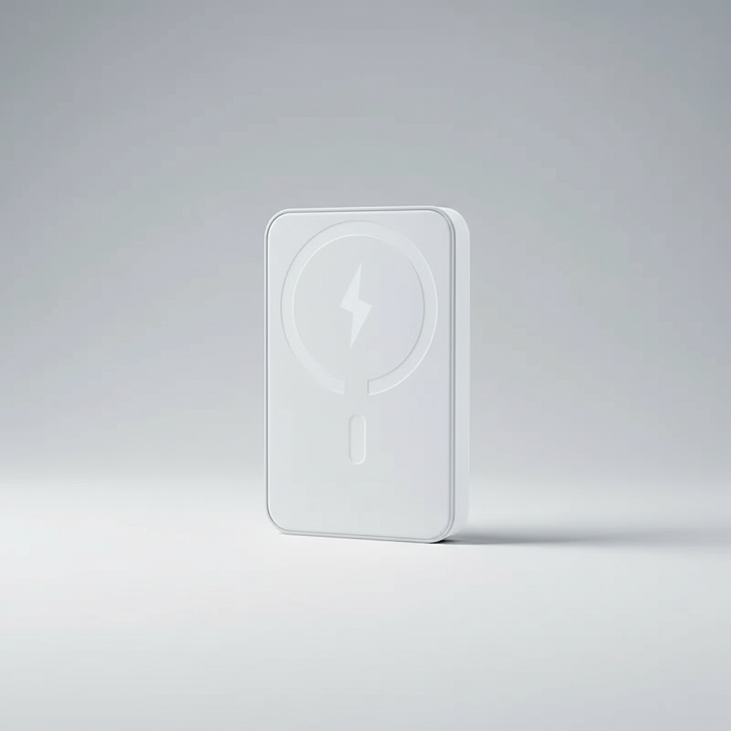 Magnetic power bank with fast wireless charging and USB-C port