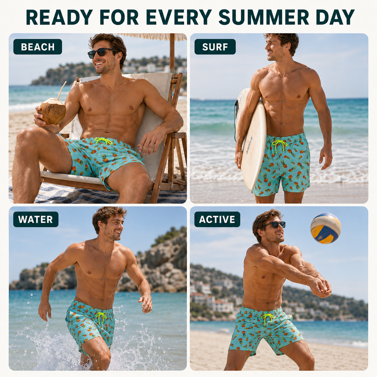 Celrien | Marisol Quick-Drying Board Shorts