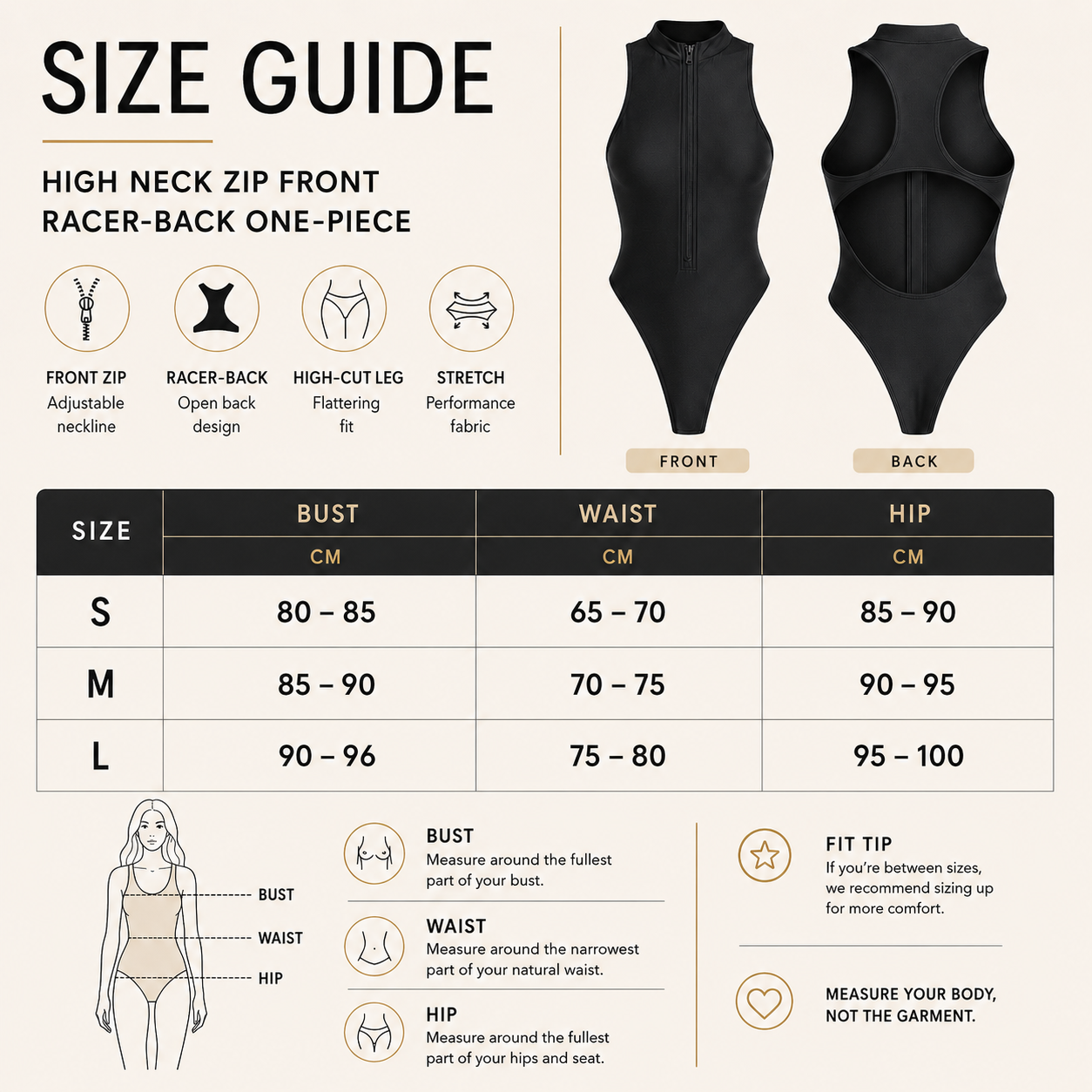 Celrien | Marivex Sleeveless One Piece Swimsuit