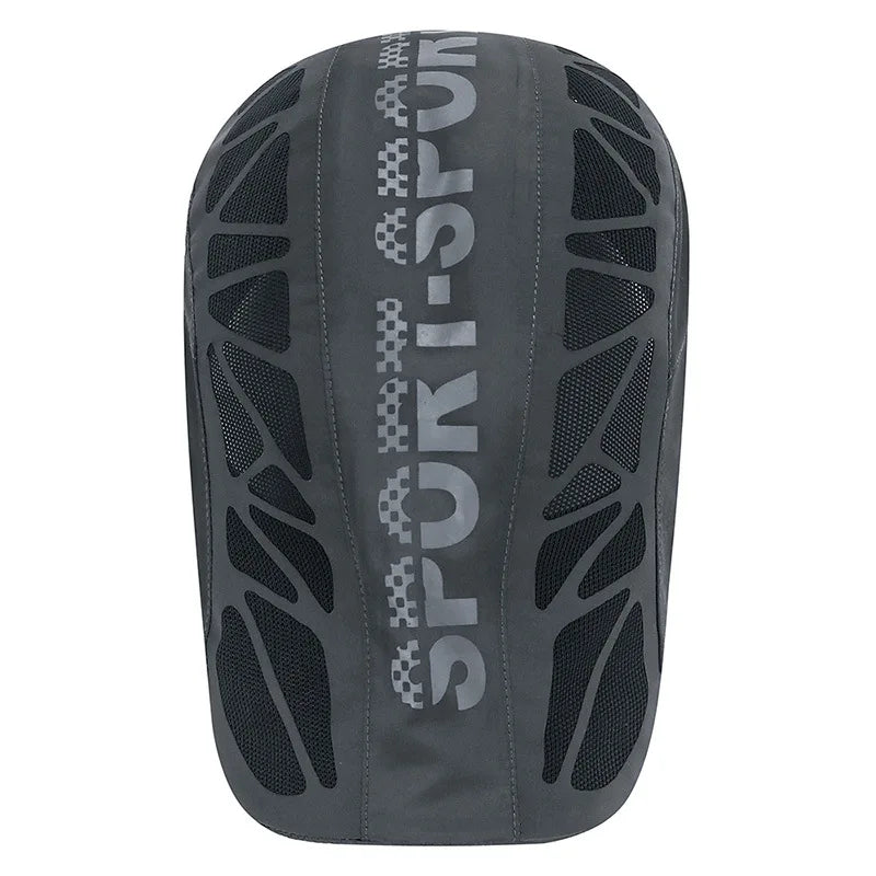 Men's breathable mesh sports cap with ventilation panels and sun bill