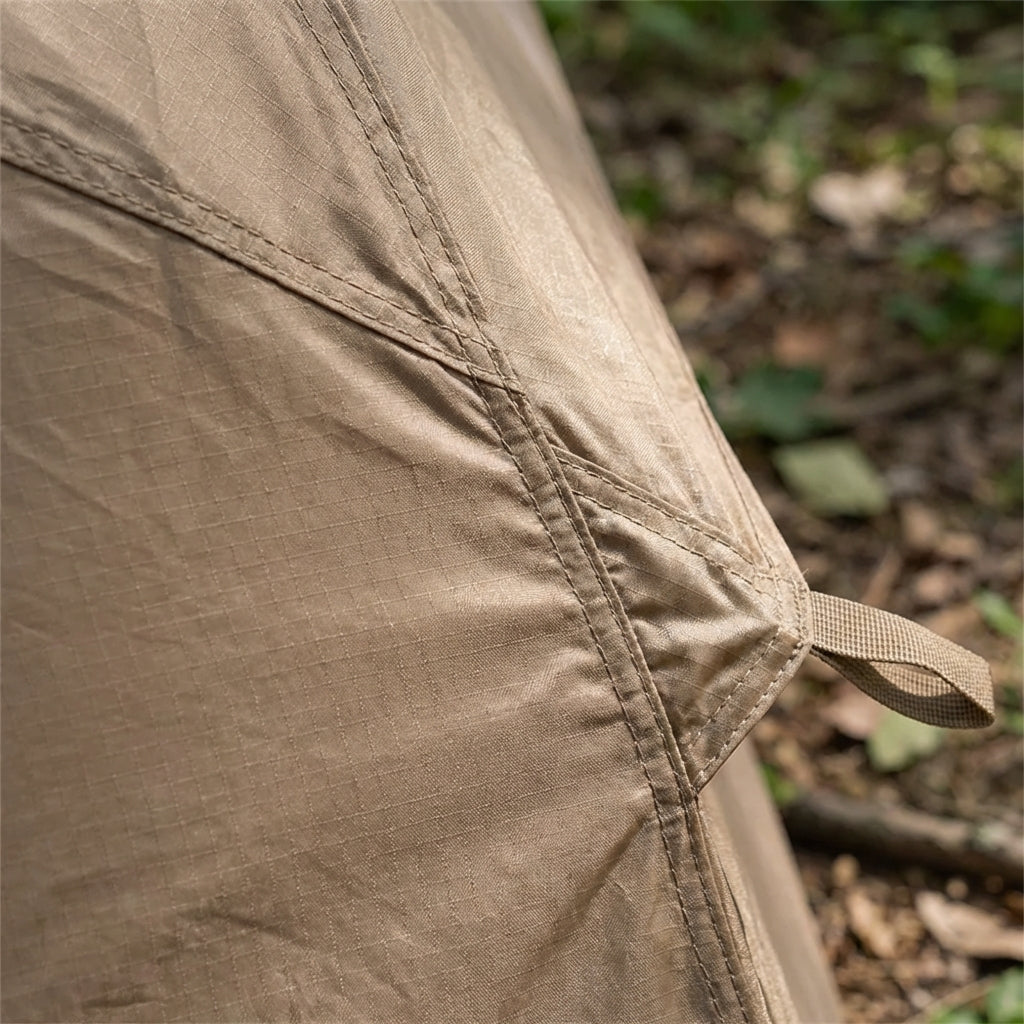 Ultralight cot tent with mosquito protection and breathable ventilation for camping