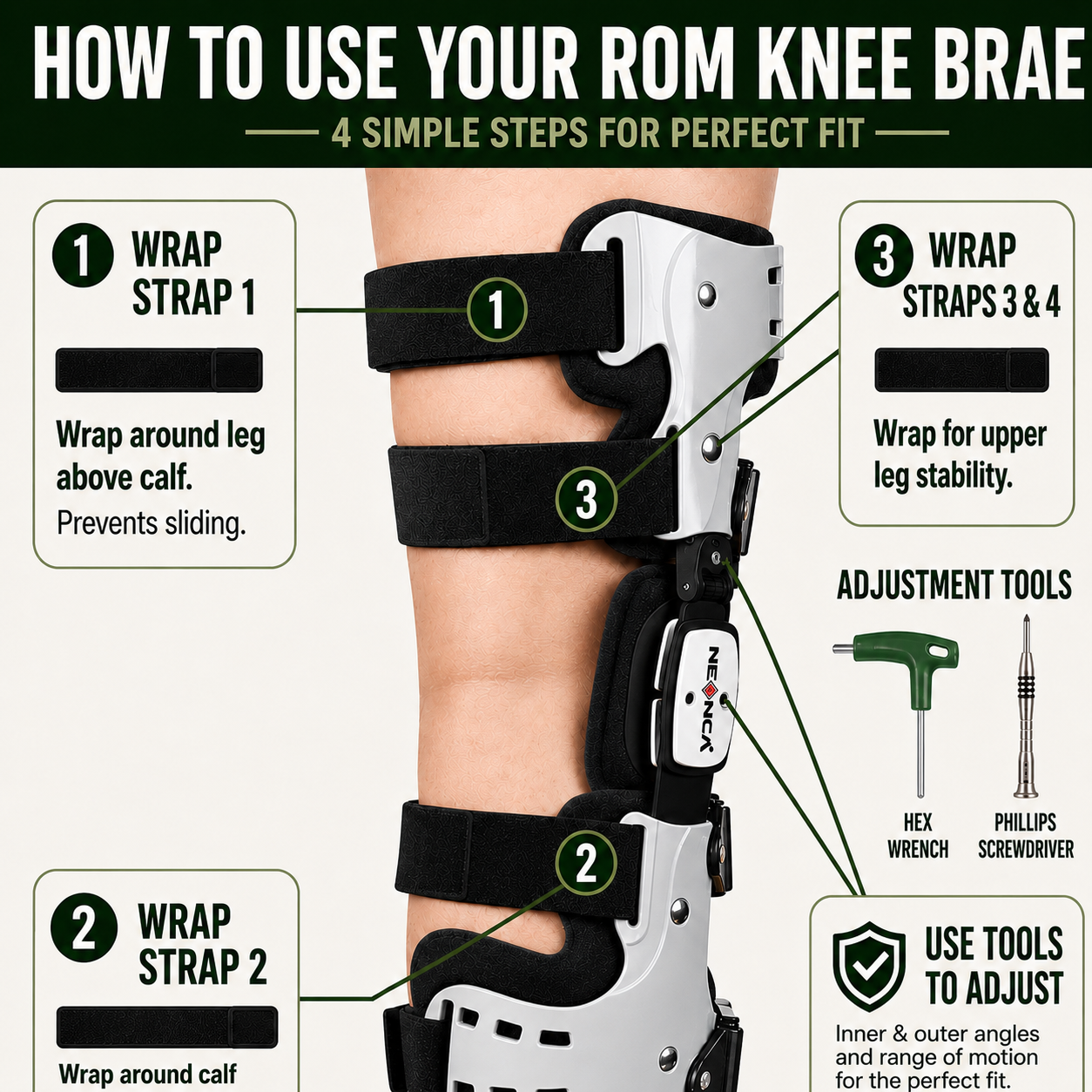 Celrien | OrthoVance Unloader Knee Support Brace