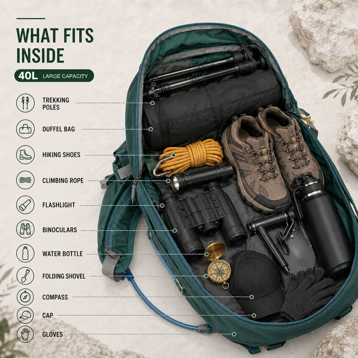 Celrien | Pathridge Hiking Backpack