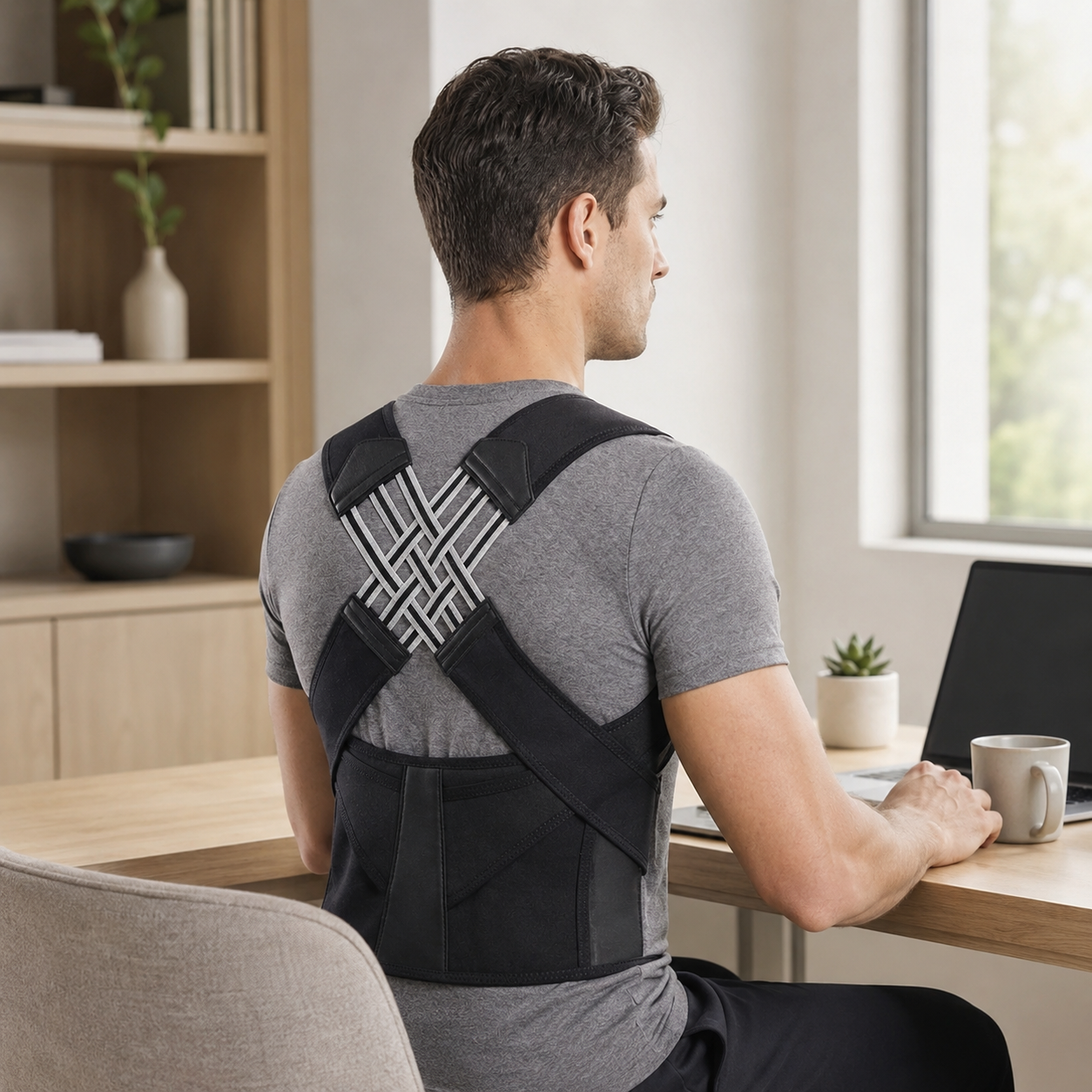 Celrien | PostuForm Adjustable Full Back Brace