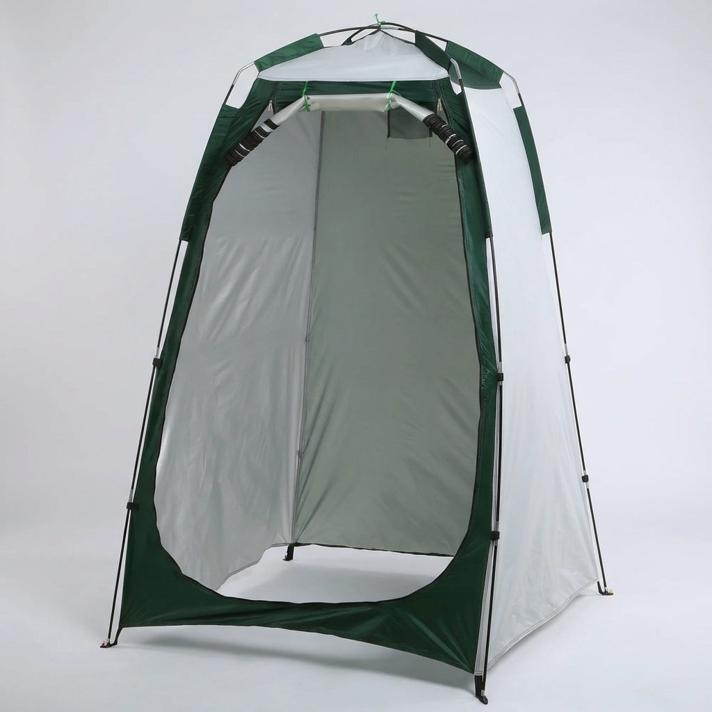 Pop-up privacy tent for camping, shower, changing, and portable toilet