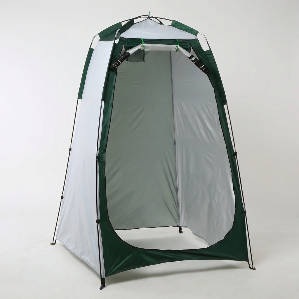 Pop-up privacy tent for camping, shower, changing, and portable toilet