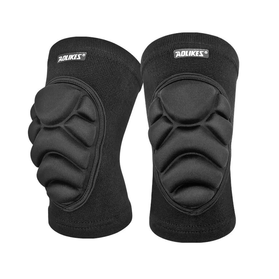 Foam elbow guards with impact protection for skating and cycling
