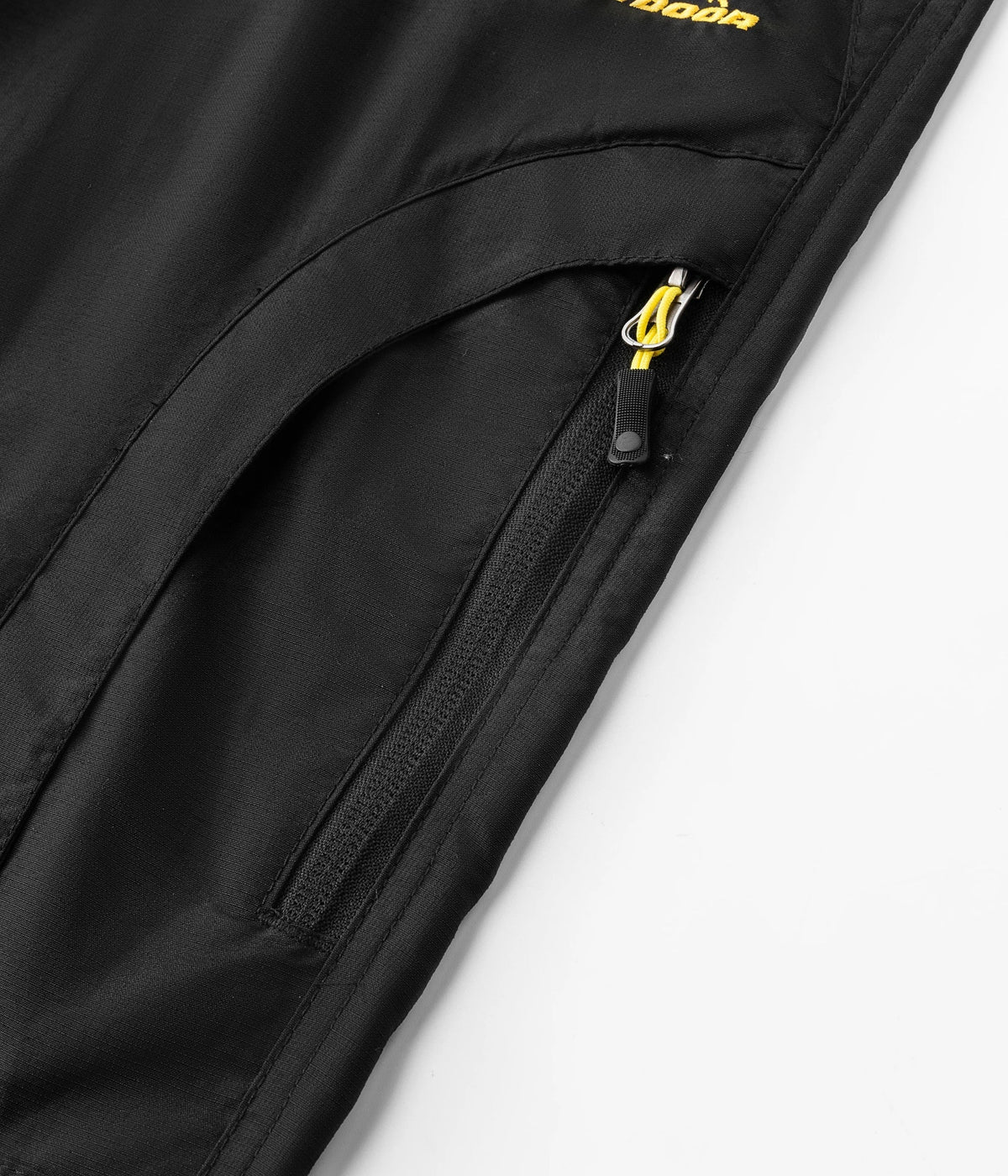 Men's zip-off hiking pants with quick-dry water-repellent fabric