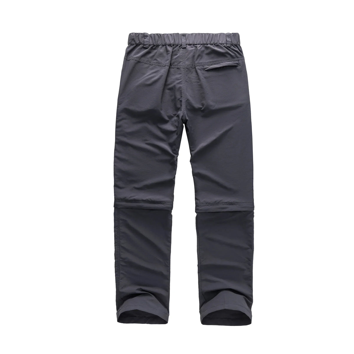 Men's zip-off hiking pants with quick-dry water-repellent fabric