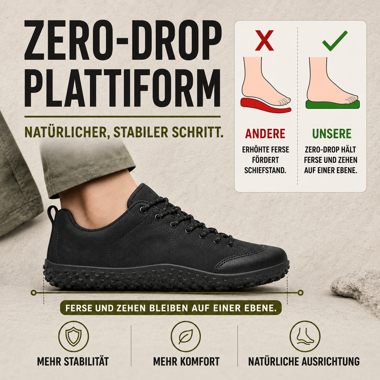 Celrien | Roamford Hiking Shoes Wide-Fit Non-Slip