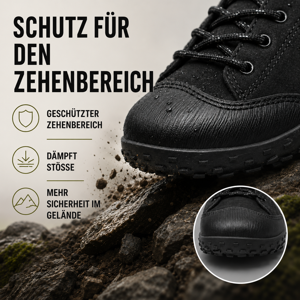 Celrien | Roamford Hiking Shoes Wide-Fit Non-Slip