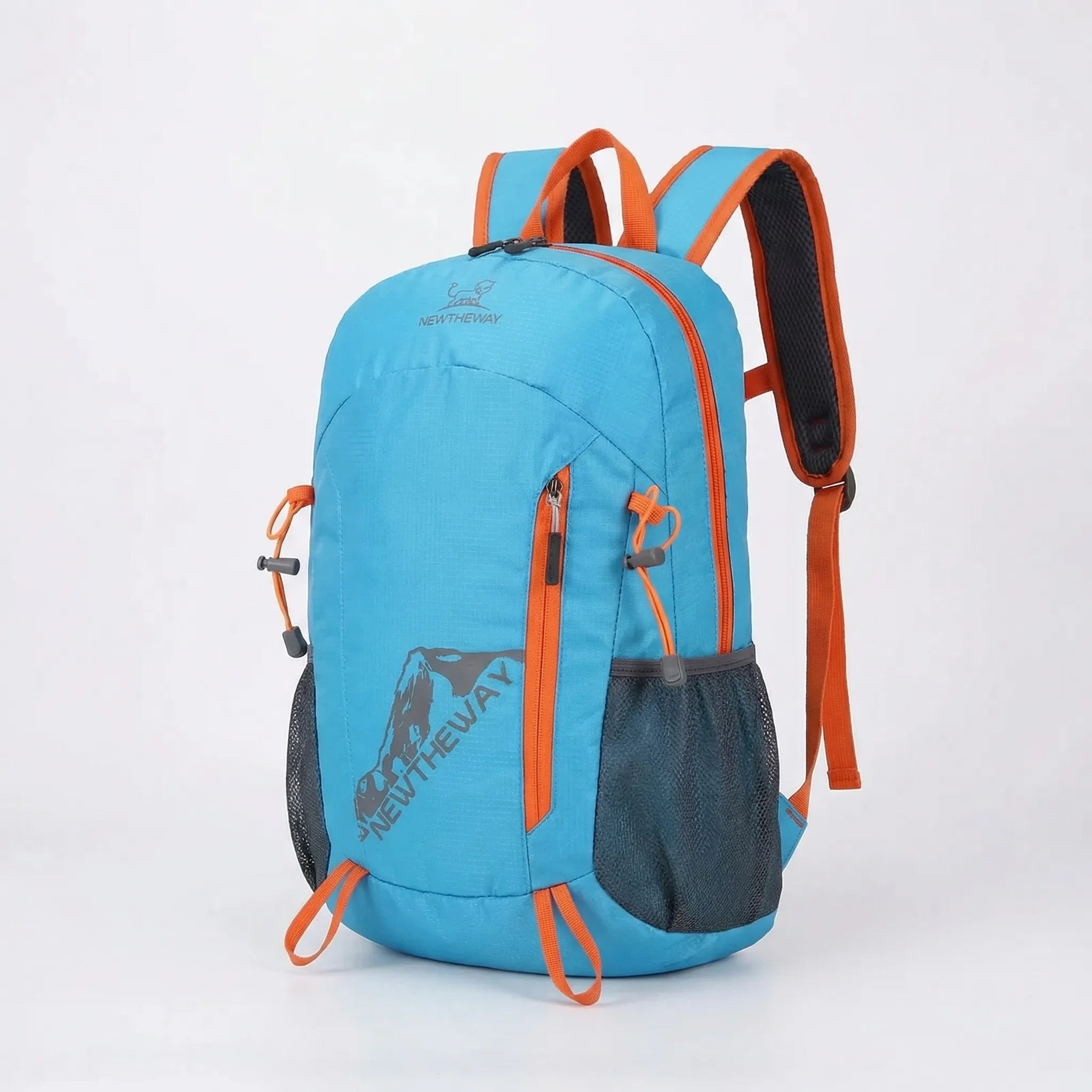 Water-resistant outdoor backpack with padded shoulder straps lightweight