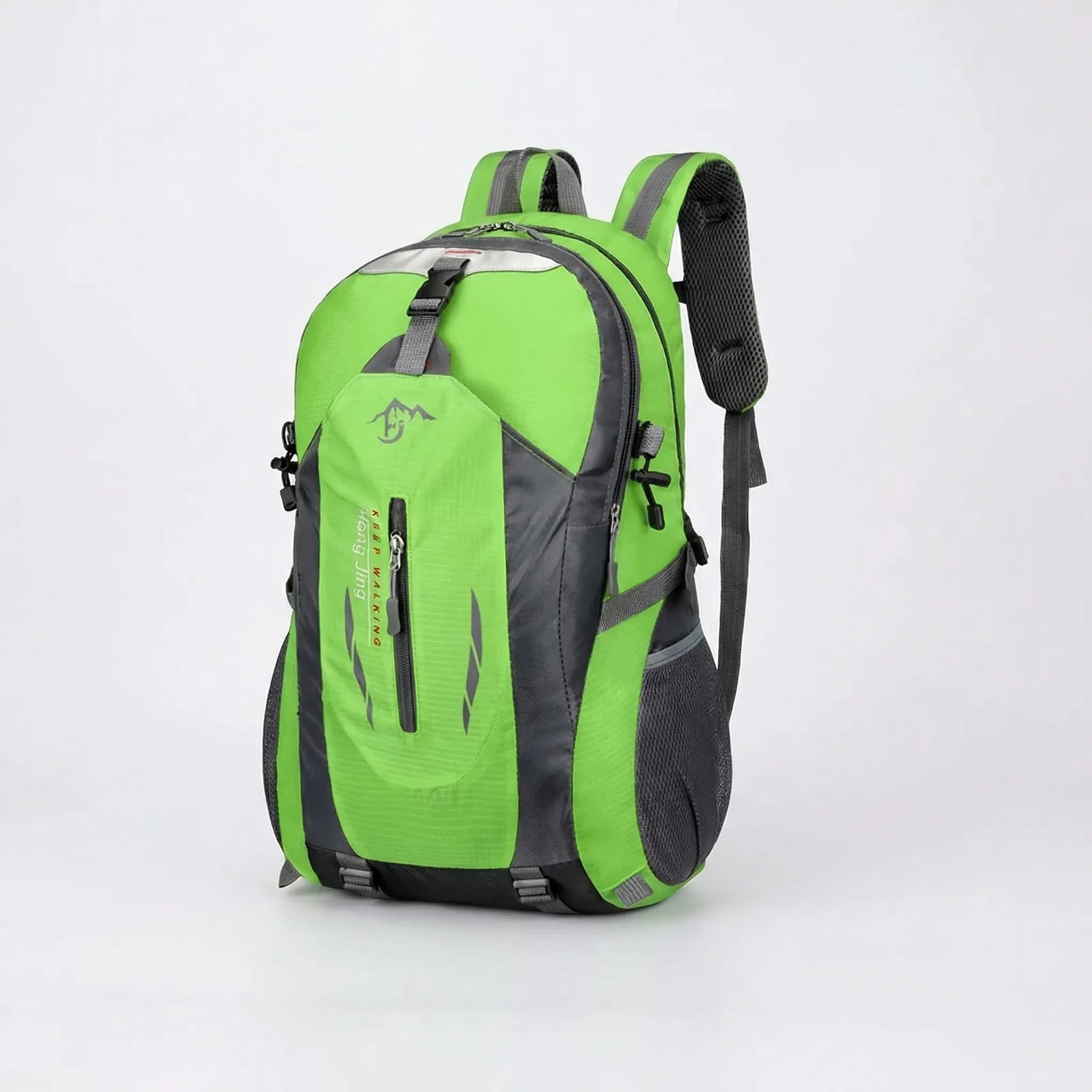 Water-resistant outdoor backpack with padded shoulder straps lightweight