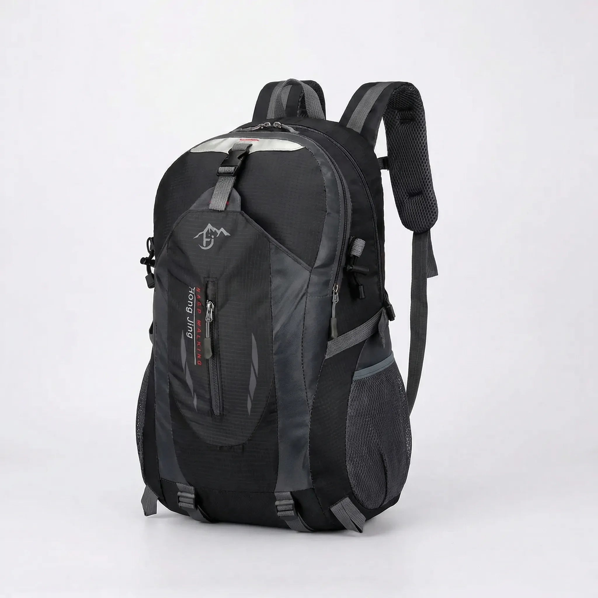 Water-resistant outdoor backpack with padded shoulder straps lightweight