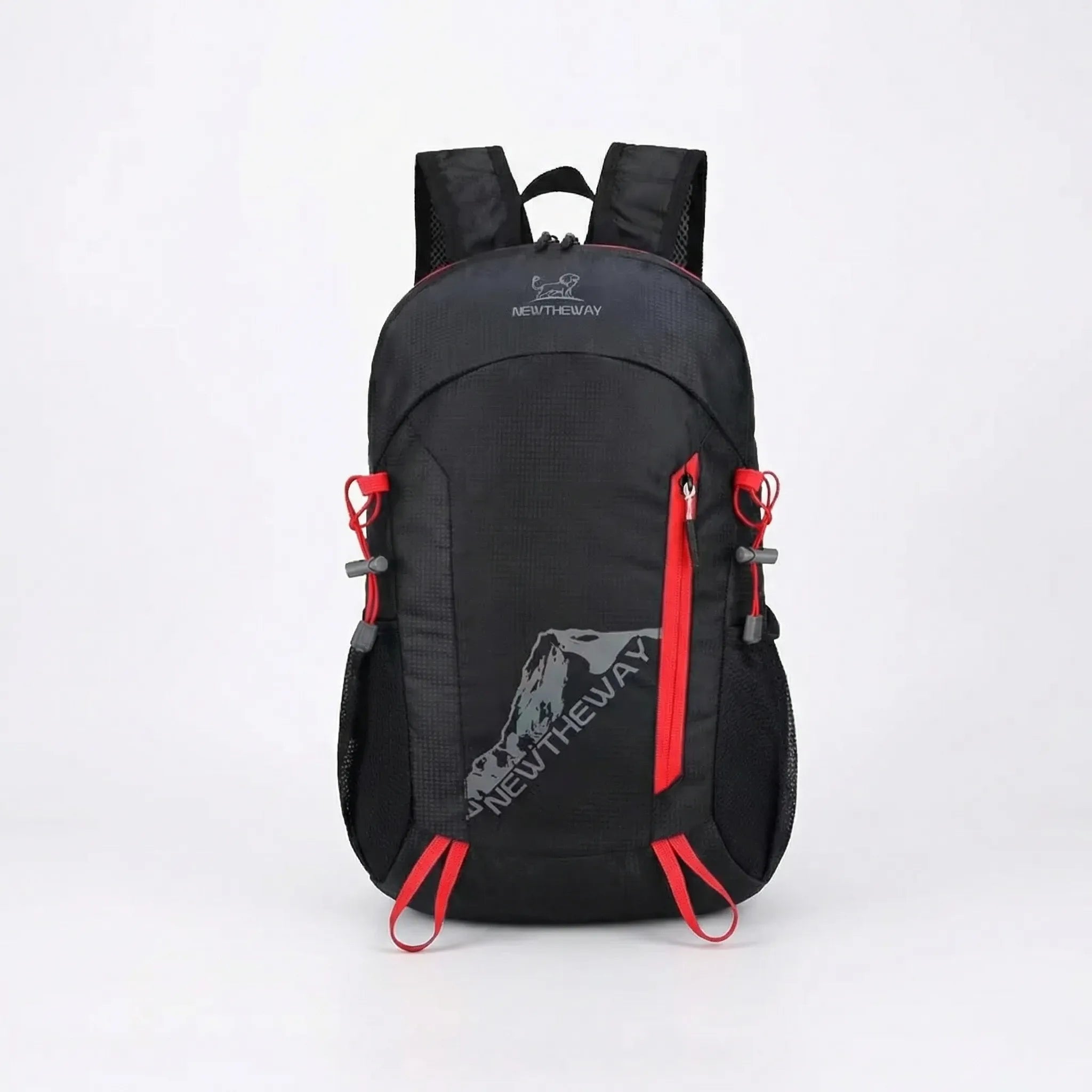Water-resistant outdoor backpack with padded shoulder straps lightweight