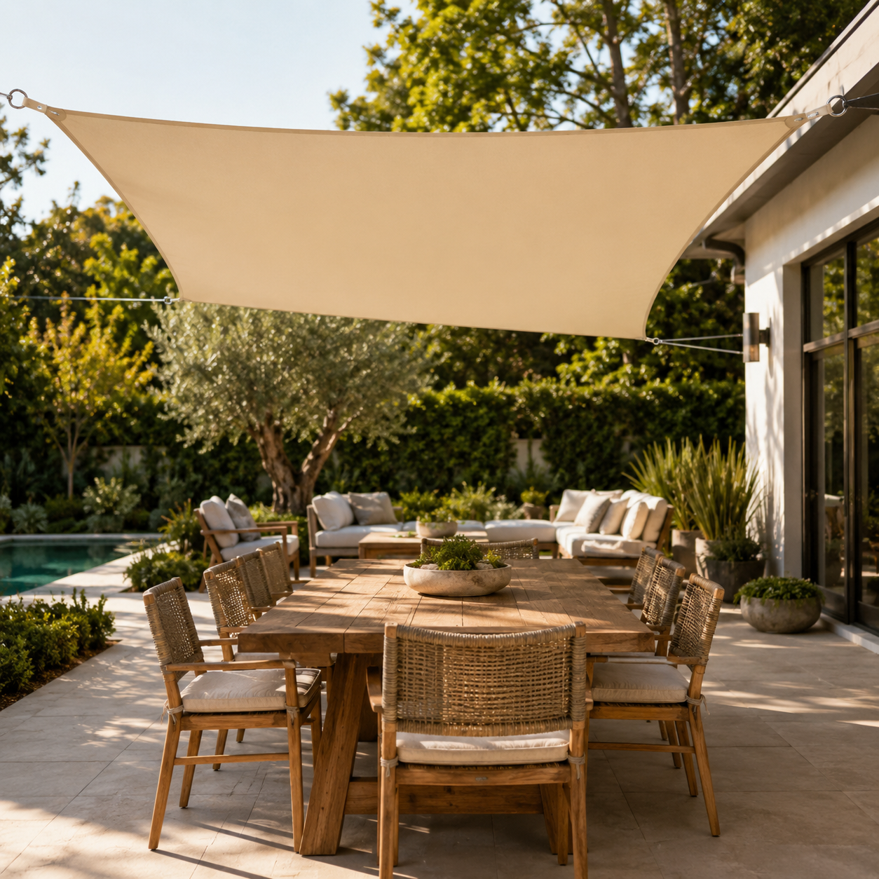 Celrien | Shadeara Rectangular Sun Shade Canopy