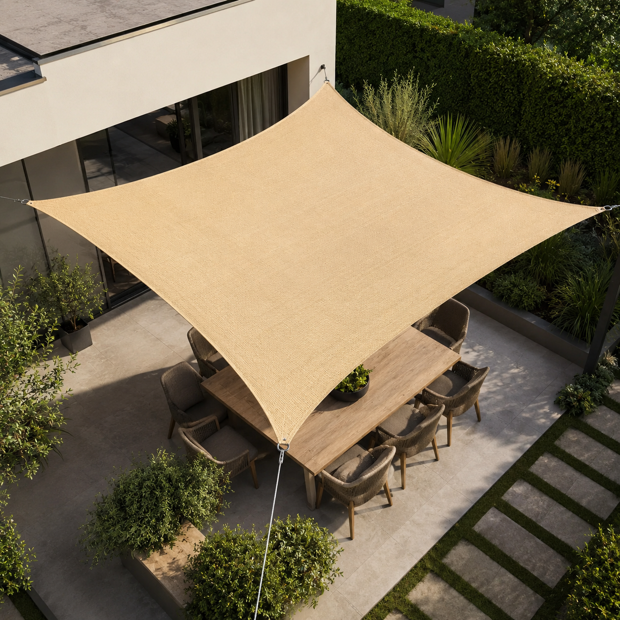 Celrien | Shadeara Rectangular Sun Shade Canopy