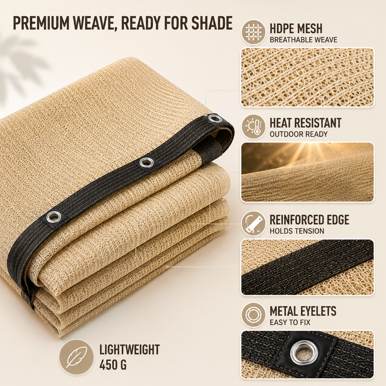Celrien | Shadeora Rectangular Sun Shade Awning