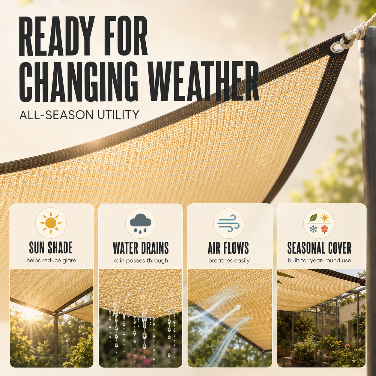 Celrien | Shadevaan High Coverage Shade Cloth