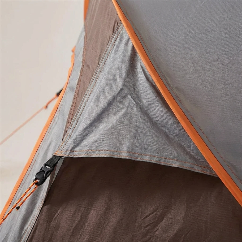 Automatic pop-up family tent waterproof spacious interior camping