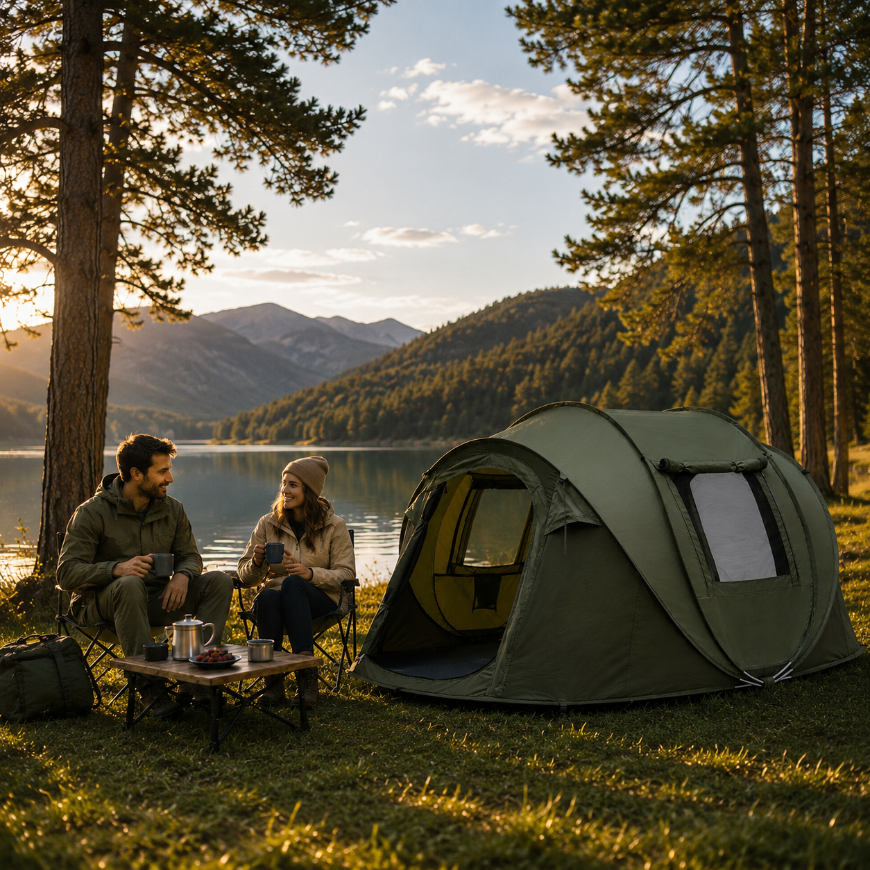 Celrien | Shelvoo Automatic Pop-Up Family Tent
