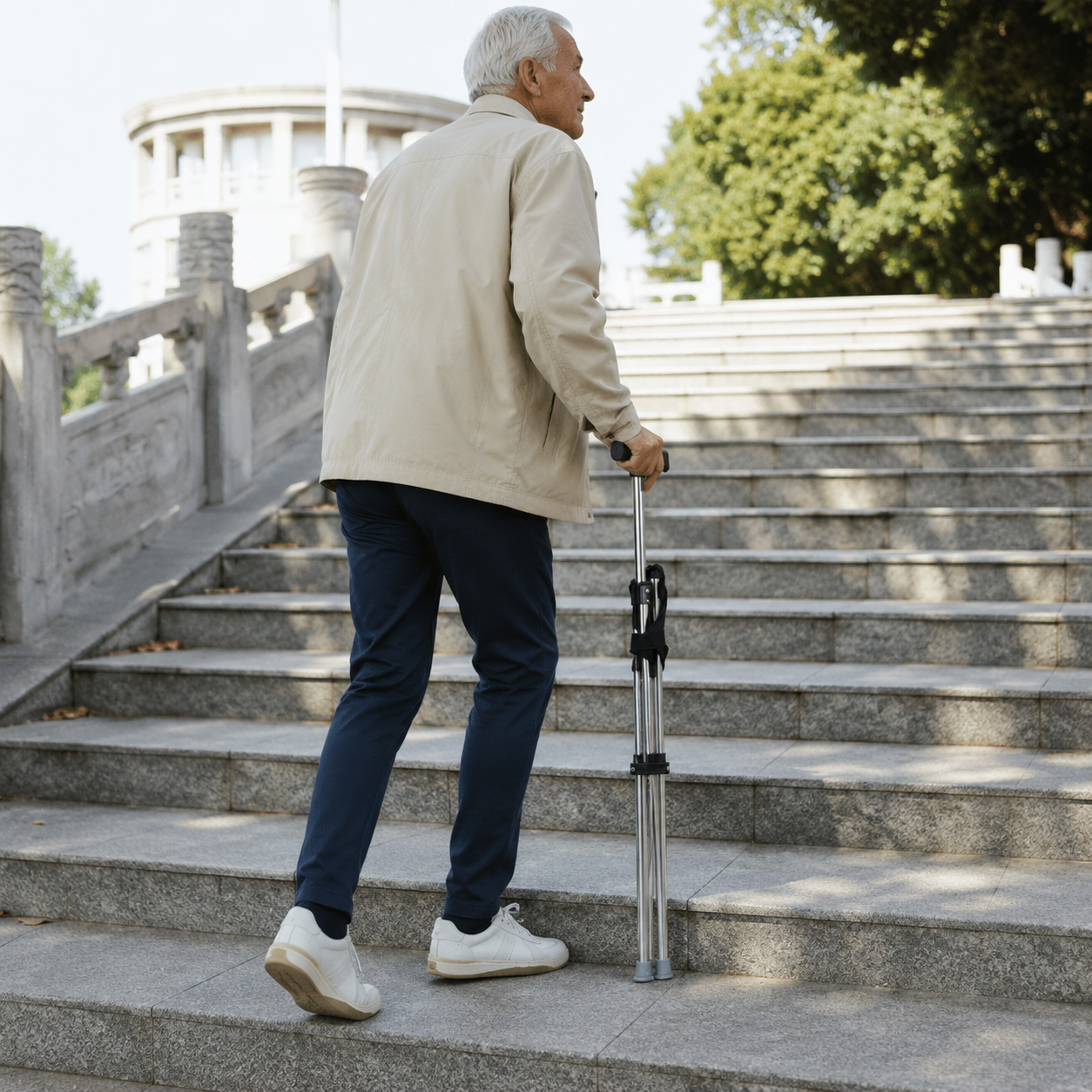 Celrien | Sitaraid Foldable Aluminum Cane Chair